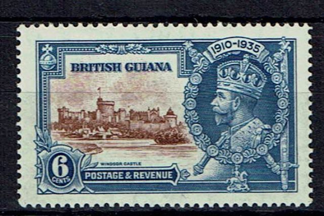 Image of British Guiana/Guyana SG 302g LMM British Commonwealth Stamp